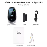 Clé de Voiture Intelligente Universelle CF920 pour BMW Style Audi avec Écran Tactile et Télécommande LCD