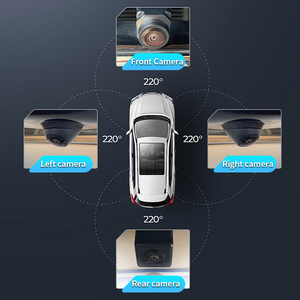高画質AHD 1080P AI搭載車載360度パノラマカメラ バードビュー パノラマドライブレコーダー 12MP画素 トヨタ他車種対応 - Product Image 3