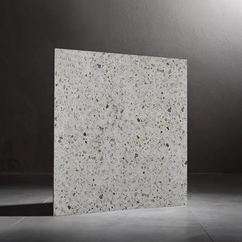 Carreaux de sol Céramique Nouvelles ventes en Malaisie Carreaux émaillés Carreaux rustiques Foshan Terrazzo Motif conçu 60x60 Personnalisé Plusieurs tailles