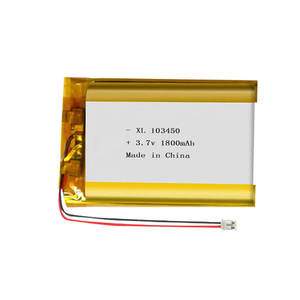 523450 <span class=keywords><strong>603450</strong></span> 803450 103450 lithium có thể sạc lại ion Lipo 3.7V <span class=keywords><strong>1000mAh</strong></span> 1200mAh 1800mAh Pin 2000mAh <span class=keywords><strong>Li</strong></span> <span class=keywords><strong>Polymer</strong></span> Pin - Product Image 3