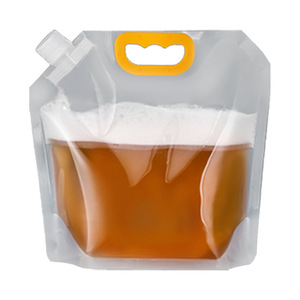 Bolsas de Agua Personalizadas de 2L y 5L, Anticorrosivas, a Prueba de Fugas, Portátiles, Transparentes, con Boquillas y Asas - Product Image 1