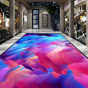 Azulejo de suelo LED sensible a la presión suelo exterior pantalla Led suelo pantalla Led - Product Image 5