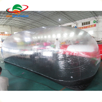Gonflable Transparent Protecteur De Voiture, Tente Gonflable De Bulle Pour La Couverture De Voiture
