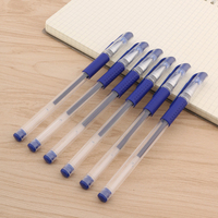 Lot de Stylos à Encre Gel Liquide Droite pour Étudiants, Personnalisables, Bleu, Noir, Rouge, Colorés, Pointes 0.5 0.7 mm, Fournitures de Rentrée Scolaire