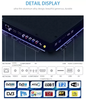 TV LED 32 Inci Android Pintar UHD 65 55 50 43 32 Inci Layar Datar Pabrik Guangzhou Televisi LCD 4K Harga Terbaik