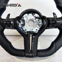 Volant sport personnalisé adapté aux BMW F10 F20 F22 F30 F31 M2 F87 M3 F80 M4 F82 F85 F90 X5 F15 E70 E90