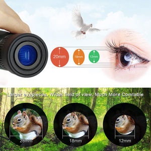 Monoculaire SECOZOOM RZMT3 étanche haute puissance 10-30X50 avec zoom, prisme Bak4, lentille FMC, adaptateur pour trépied, léger (358g), pour l'observation des oiseaux - Product Image 4