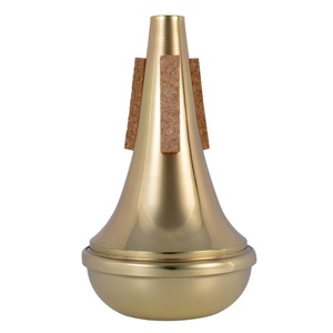 Fabrication <span class=keywords><strong>de</strong></span> métal CNC petite sourdine <span class=keywords><strong>de</strong></span> pratique droite pour toutes sortes <span class=keywords><strong>de</strong></span> trompettes - Product Image 5