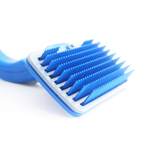 Mascotas aseo PP grande azul peines perro <span class=keywords><strong>Control</strong></span> de pulgas removedor de cepillo limpio - Product Image 2