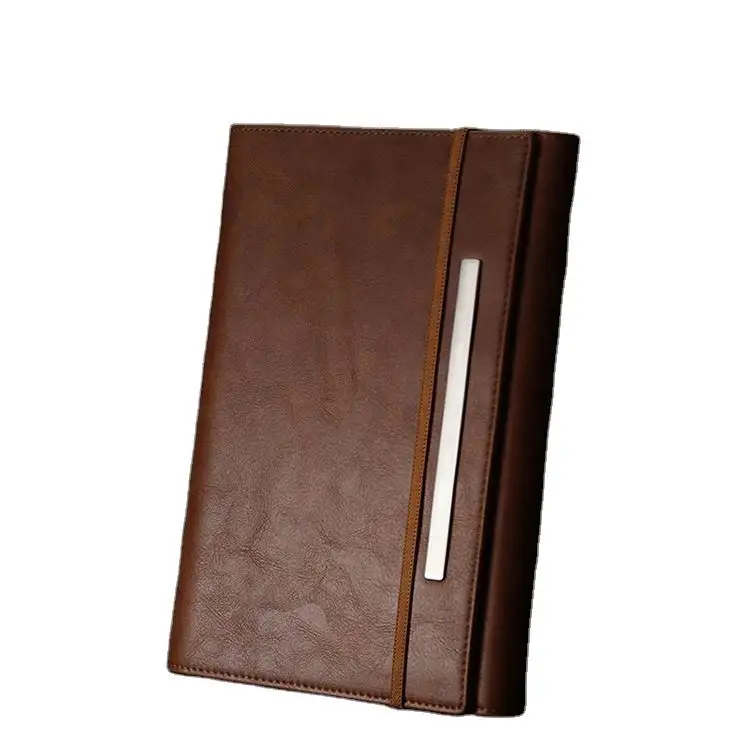 3in1 classeur en cuir a7-binder a5 bloc-notes rétro en cuir souple carnet vierge