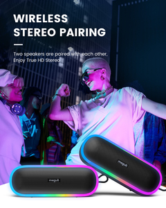 Meguo A15 Pro 20W không dây <span class=keywords><strong>bluetooth</strong></span> Loa di động IPX7 không thấm nước RGB đèn 24 giờ Thời gian chơi TWS ngoài trời - Product Image 2