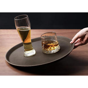 Plato de servicio de bandeja de barra de plástico antideslizante cuadrado de Color con logotipo personalizado para Fiji Bitter Paradise Beverages <span class=keywords><strong>Saku</strong></span> - Product Image 4