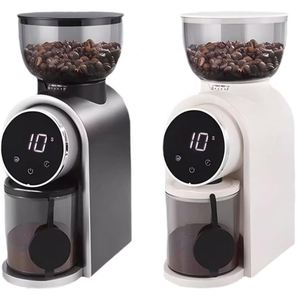 Professional Electric Burr Coffee Grinder 220V Commercial & Home Use Stainless Steel Hotel Grade - Product Image 3