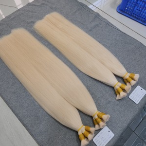 Natural Hair Vendors Wholesale Cuticle Aligned Hair Weave Bundles Unprocessed 100 Human Raw Bulk Hair - Product Image 4