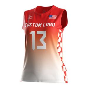 Camisetas de Voleibol de Secado Rápido para Gimnasio, Equipo, Fisicoculturismo, Diseño de Uniformes Negros para Mujeres - Product Image 1