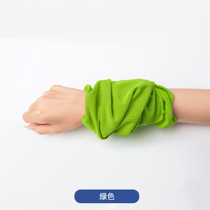 Banda Deportiva para la Muñeca Jiemeirui, Verde, de Secado Rápido, Transpirable, Toalla Refrigerante para Maratón y Fitness - Product Image 1