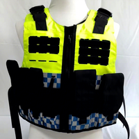 Gilet multifonctionnel tactique anti-coupure et réfléchissant en mélange de coton 1000D pour l'entraînement sportif en extérieur