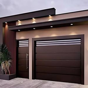 CBMMart Porte de <span class=keywords><strong>garage</strong></span> classique personnalisée en acier galvanisé mousse sur tête Porte de <span class=keywords><strong>garage</strong></span> avec ou sans traverse - Product Image 4
