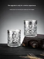 Ensemble de verres à bière en cristal 2025, luxe, maison, bar personnel, KTV, commercial, petite taille, design minimaliste