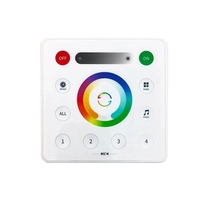 SP63AE Phantom RGBCCT Contrôleur LED sans fil Bande lumineuse blanche RVB à 5 voies Télécommande avec certification ROHS