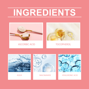 Hot bán Niacinamide hyaluronic axit ve VC 4in1 dưỡng ẩm giữ ẩm huyết thanh trên khuôn mặt - Product Image 6