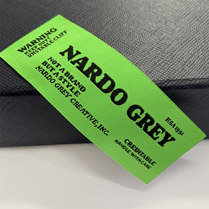 Nhãn mác quần áo chất lượng cao, sản xuất tại Trung Quốc, in logo tùy chỉnh, nhãn dệt Quảng Châu, nhãn quần áo, nhãn may mặc - Product Image 5