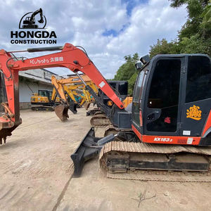 Barato y de baja calidad Kubota 183 Mini Excavadora hidráulica retroexcavadora excavadora usada - Product Image 1