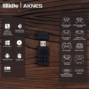 Adaptador Inalámbrico USB 8BitDo con <span class=keywords><strong>2</strong></span> Receptores para NDS, Switch 1, <span class=keywords><strong>2</strong></span>, PS1, Raspberry Pi, <span class=keywords><strong>Mini</strong></span> PS4, Controlador para PS5 - Product Image 5