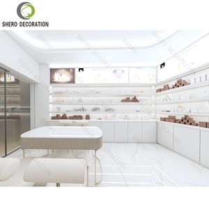 Exhibidor de Madera para Cosméticos con Iluminación LED, Tamaño y Color Personalizables, para Muebles de Construcción y Cosméticos - Product Image 3