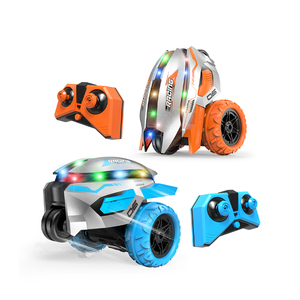 Nuevo Coche de Acrobacias Eléctrico <span class=keywords><strong>Mini</strong></span> RC con Control Remoto y Luces - Product Image 1