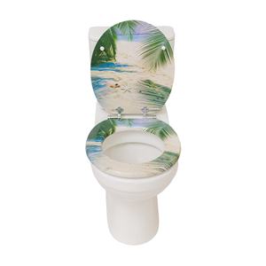 Contenedor de asiento de inodoro vacío, asiento de inodoro de árboles de coco oceánicos más lento con asiento de inodoro <span class=keywords><strong>Bidget</strong></span> para construcción - Product Image 6