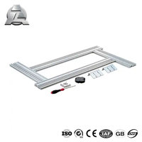 Système de charpente en aluminium pour le travail du bois, guide de gabarit de toupie de précision réglable, kit de gabarit de toupie pour le travail du bois