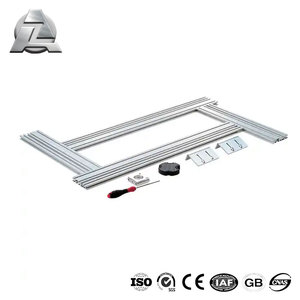 Sistema de Enmarcado de <span class=keywords><strong>Aluminio</strong></span> para Carpintería, Guía de Fresado Ajustable de Precisión, Plantilla de Fresado, Kit de Plantillas para Trabajar la Madera - Product Image 3