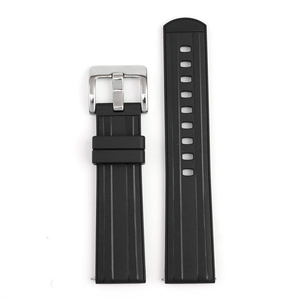 Wholesale Price Fluorine Rubber Watchband 22mm FKM Watch <strong>Bands</strong> for Rolex Green Water <strong>Ghost</strong> - Product Image 4