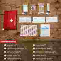 Trousse de premiers secours Baiyuheng pour le camping, la randonnée et les activités de plein air, conforme à la norme ANSI