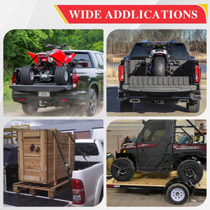 <span class=keywords><strong>Sangle</strong></span> automatique 25 mm 1500 Lbs à rétraction automatique pour moto, sangles à cliquet auto-rétractables avec crochet en S - Product Image 5