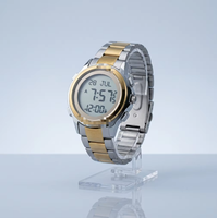 Montre de prière musulmane ALFATIHA WR-02 TTGW en alliage d'aluminium pour hommes avec fonction Qibla et Azan