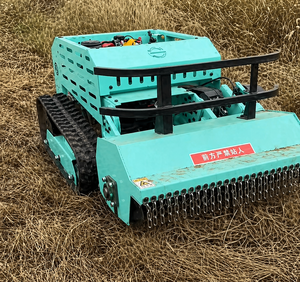 Hot Sale Diesel Self Propelled Industrial <b>Remote</b> <b>Control</b> Crawler Lawn <b>Mower</b> Robot 80cm Grass Cutter for Farm Orchard Slope - Product Image 6