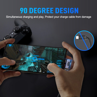 Adaptateur USB C vers C VCOM, angle droit, USB4, transmission de données 40 Gbps, charge 100 W pour ordinateur portable, téléphone portable
