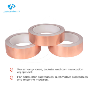 Abschirmwirkung 65dB Ultra-Niedriger Widerstand 0,01Ω Kupferband für Telefonantennen-Erdung und Abschirmung - Product Image 3