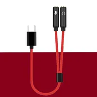 Tarjeta de Sonido USB Tipo C con Conector de 3.5mm, Interfaz de Audio, Adaptador para Auriculares y Micrófono, Compatible con Software de Karaoke, Transmisión en Vivo y Computadora