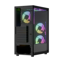 Boîtier PC Gaming Mid-Tower OEM, Châssis ATX ODM pour Ordinateur de Bureau avec Ports USB 3.0 et USB 2.0, Matériau SPCC