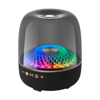 Haut-parleur Bluetooth L99 Transparent Liuli avec Subwoofer Basses Puissantes, Audio Portable Sans Fil pour la Maison, le Bureau et l'Extérieur