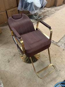 Silla de Peluquería para Salones de Alta Gama, Ajustable, Giratoria y Plegable para Peinar, Teñir, Cortar y Más - Product Image 3