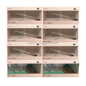 Toptan cam kapi pet üreme kafesleri PVC sürüngen vitrinler kertenkele gecko pythons sakallı dragons sürüngen muhafazaları - Product Image 1