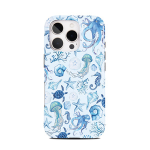 Hot Bán Ngọc Trai Đại Dương Trường Hợp Điện Thoại Cho Iphone 17 16 Cộng Với 15 Pro Max Imd Trắng Nền Vỏ Điện Thoại Di Động Cover Quay Lại Phong Cách Cô Gái Dễ Thương - Product Image 2