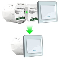 Maison intelligente Tuya Smart Gradateur Alexa Google Home IA Haut-Parleur Voix Contrôle Zigbee 3.0 LED Gradateur de Triac Dimmable A MENÉ La Lumière