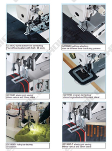 Máquina de Coser Industrial Electrónica Golden Choice Gc-1900ass con Pantalla Táctil - Product Image 5
