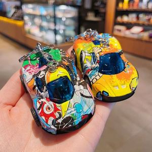 Wholesale of Creative Alloy Mini Car Keychains and Exquisite Car <b>Key</b> <b>Chains</b> As Small Gifts Creative Auto Accessories Gift - Product Image 2