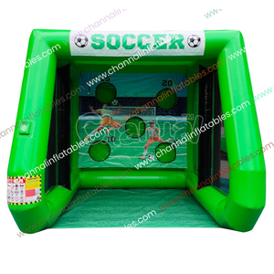 Gonfiabile porta calcio <span class=keywords><strong>rosa</strong></span> casa di rimbalzo attività di divertimento all'aperto per bambini giocattoli per bambini all'ingrosso percorso gonfiabile ad ostacoli per adulti - Product Image 1